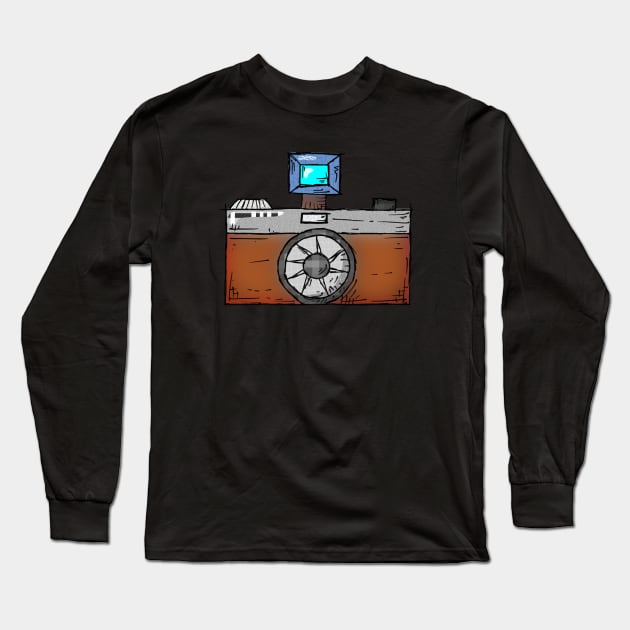 Camera Long Sleeve T-Shirt by whatwemade